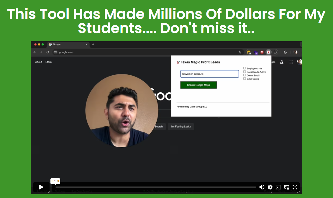 GET Texas Profit Leads RESELLER Satish Gaire