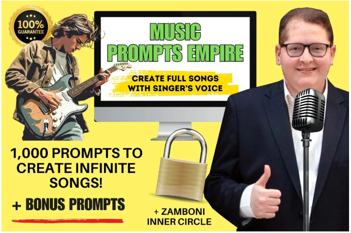 GET Music Prompts Empire by Alessandro Zamboni