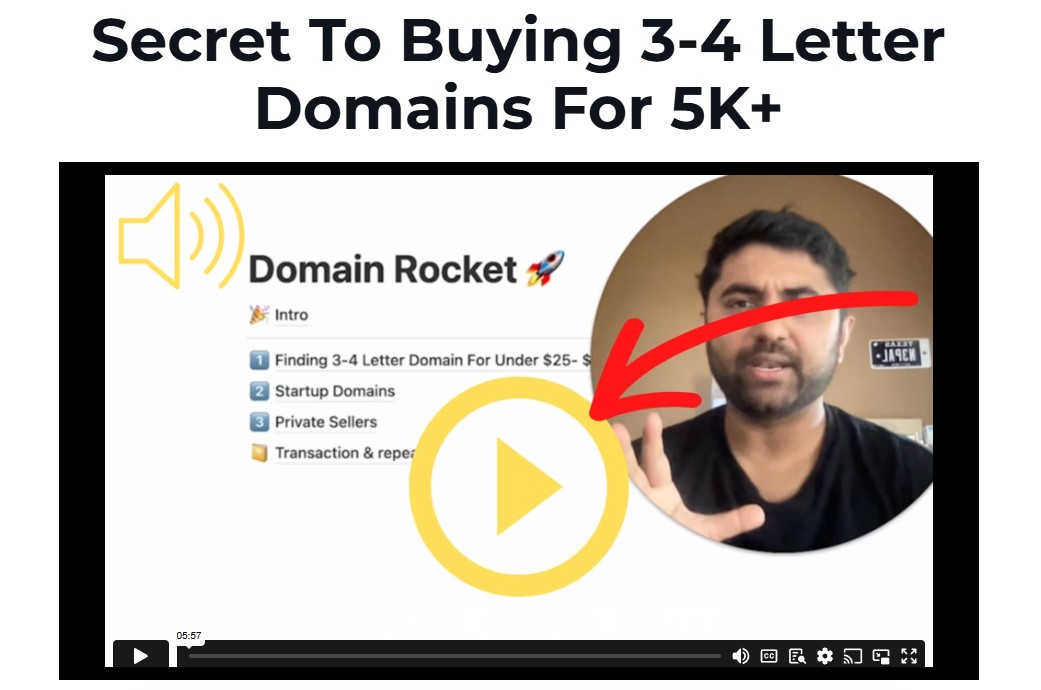 GET Domain Rocket by Satish Gaire